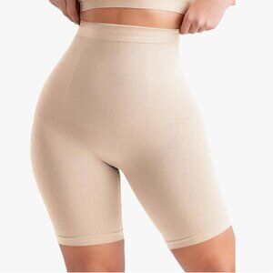 Shapermint Tan High Waist Everyday Shaper Shorts New Size XS/S